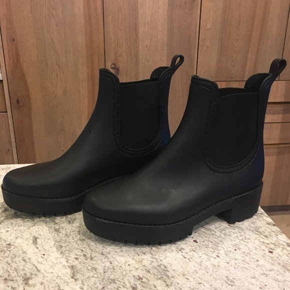 Jeffrey Campbell Hydra Chelsea Rain Boots size 5 - Picture 2 of 6